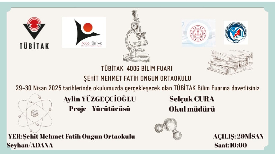 BİLİM FUARINA DAVET
